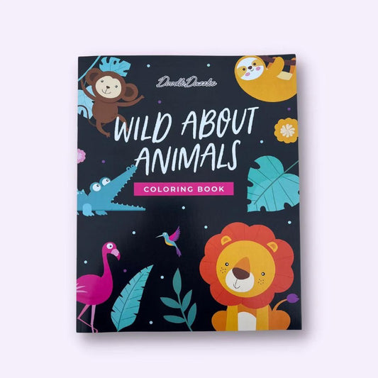 Wild About Animals Coloring Book