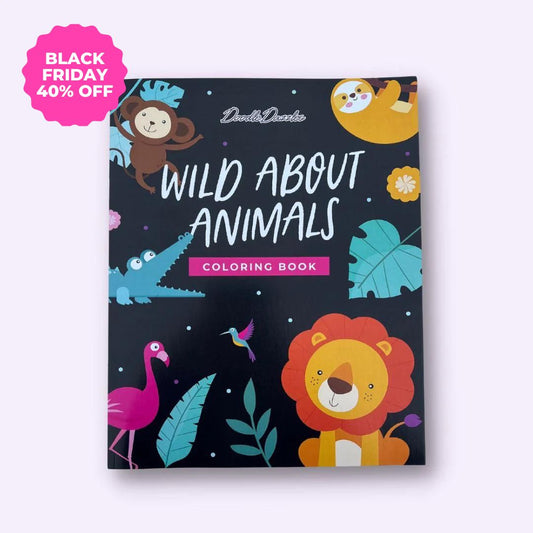 Wild About Animals Coloring Book